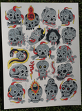 Dan Santoro - "Dokuro" Print /75