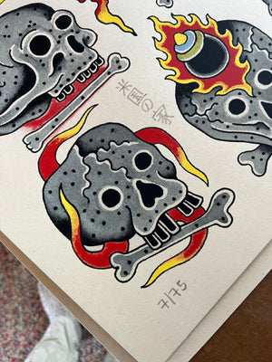 Dan Santoro - "Dokuro" Print /75
